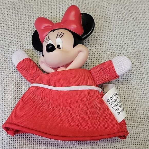 Disney Minnie Mouse Dress up dolls, instruments, finger puppet, ribbon - Picture 2 of 9